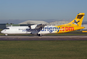 Aurigny Air Services ATR 72-500 (G-VZON) at  Manchester - International (Ringway), United Kingdom