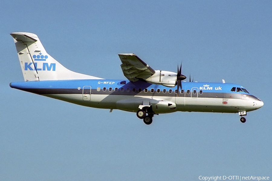 KLM uk ATR 42-300 (G-WFEP) | Photo 333961