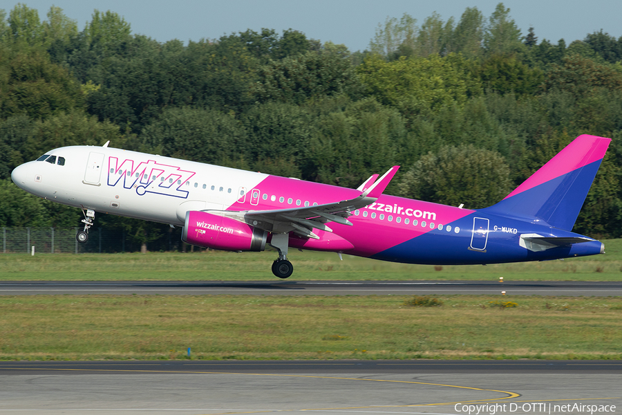 Wizz Air UK Airbus A320-232 (G-WUKD) | Photo 261739
