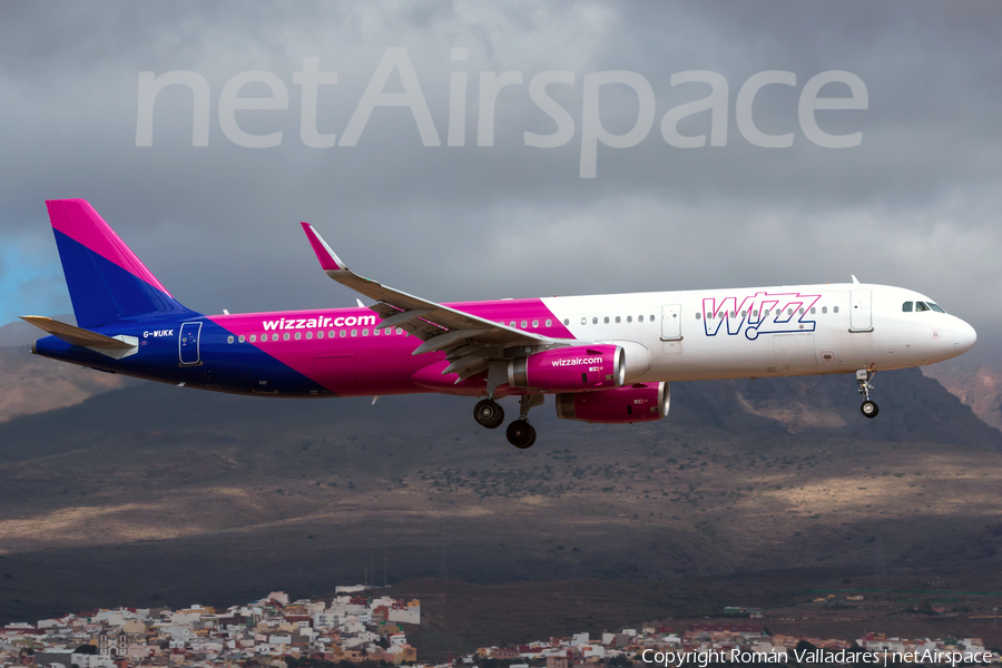 Wizz Air UK Airbus A321-231 (G-WUKK) | Photo 396864