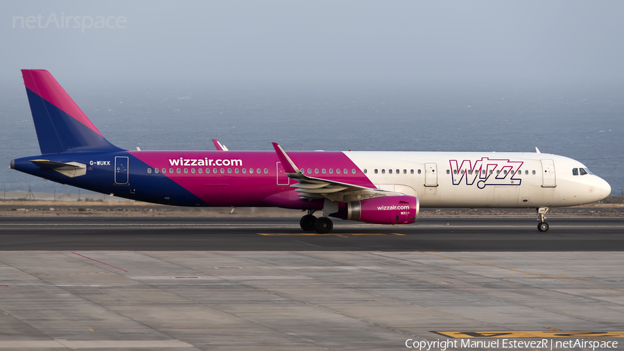 Wizz Air UK Airbus A321-231 (G-WUKK) | Photo 394363
