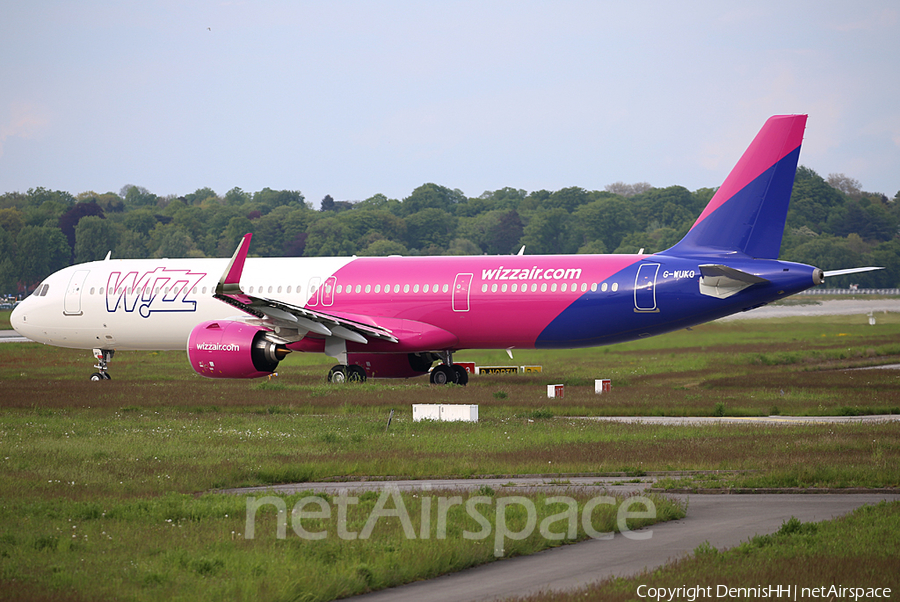 Wizz Air UK Airbus A321-271NX (G-WUKO) | Photo 448330