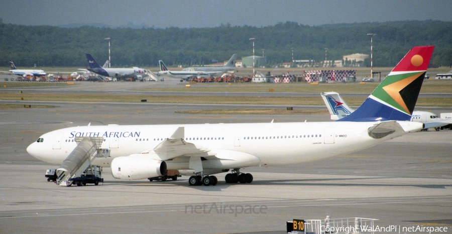 South African Airways Airbus A330-243 (G-WWBD) | Photo 443033