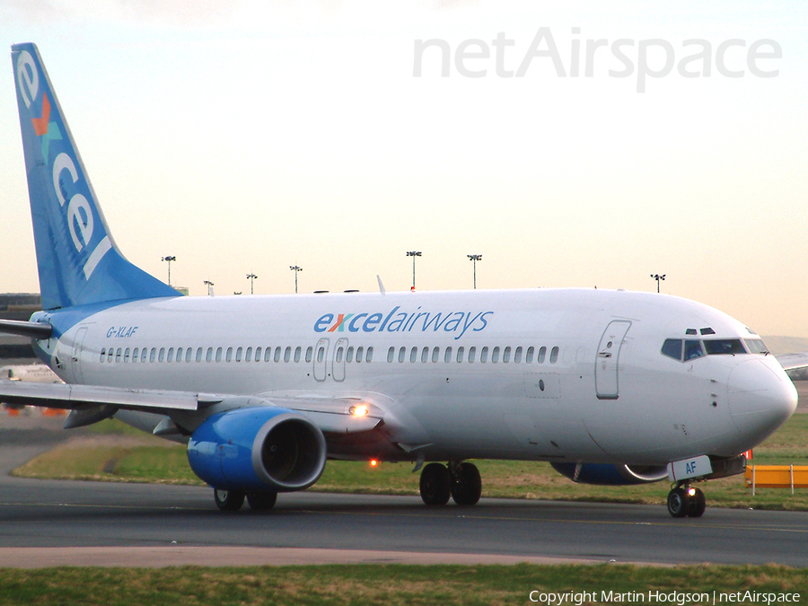 Excel Airways Boeing 737-86N (G-XLAF) | Photo 102569