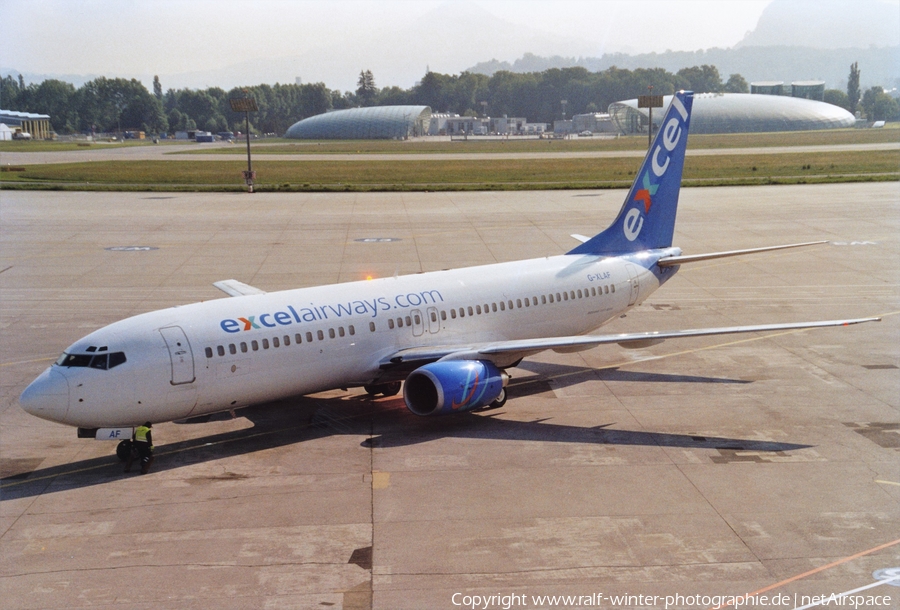 Excel Airways Boeing 737-86N (G-XLAF) | Photo 476630