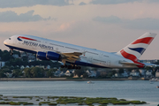 British Airways Airbus A380-841 (G-XLEA) at  Boston - Logan International, United States