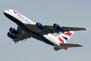 British Airways Airbus A380-841 (G-XLEA) at  Frankfurt am Main, Germany
