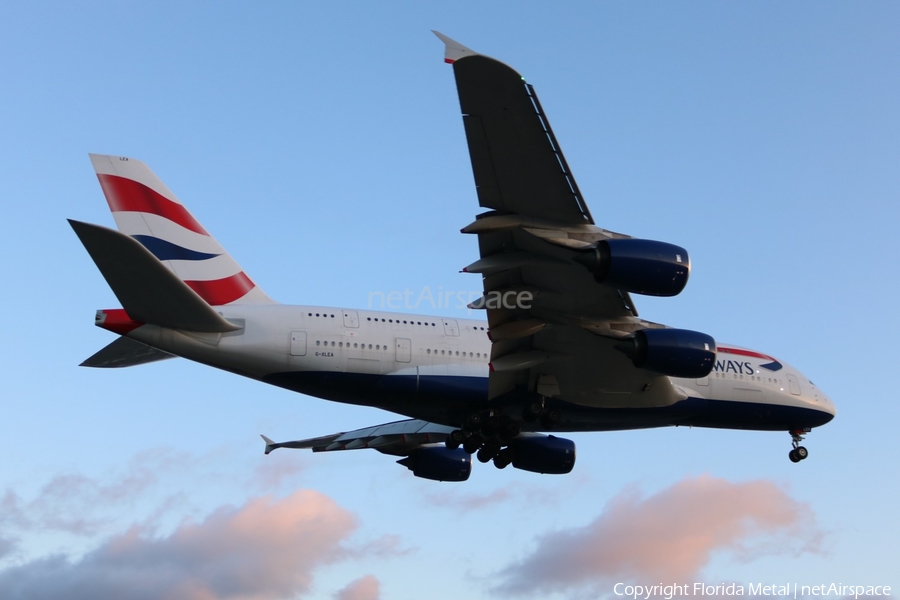 British Airways Airbus A380-841 (G-XLEA) | Photo 545066
