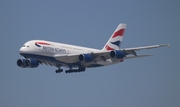 British Airways Airbus A380-841 (G-XLEA) at  Los Angeles - International, United States