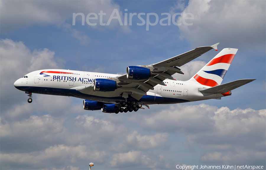 British Airways Airbus A380-841 (G-XLEA) | Photo 201309