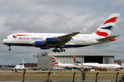 British Airways Airbus A380-841 (G-XLEA) at  London - Heathrow, United Kingdom