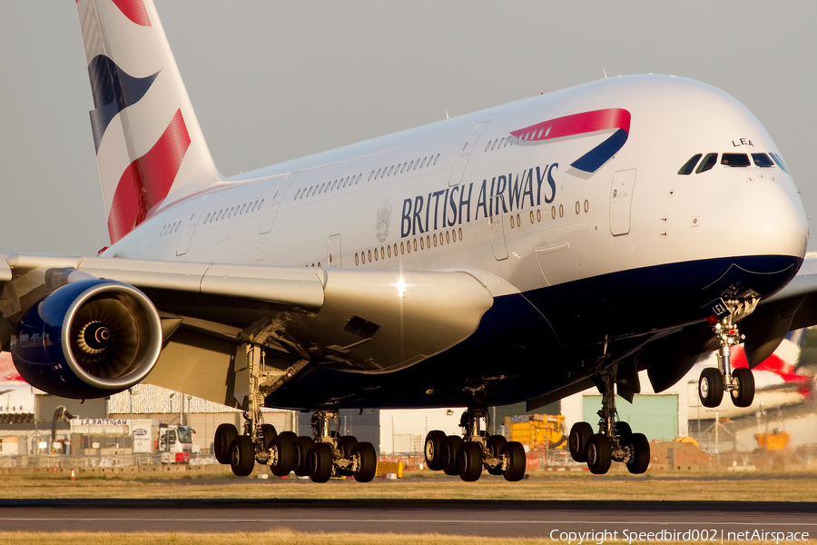 British Airways Airbus A380-841 (G-XLEA) | Photo 30874
