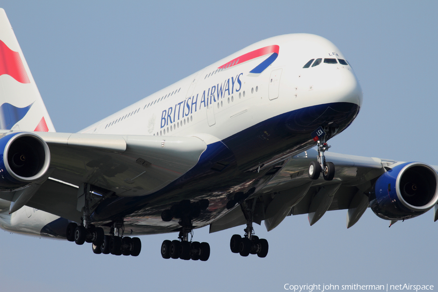 British Airways Airbus A380-841 (G-XLEA) | Photo 30917