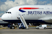 British Airways Airbus A380-841 (G-XLEA) at  London - Heathrow, United Kingdom