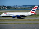 British Airways Airbus A380-841 (G-XLEB) at  Boston - Logan International, United States