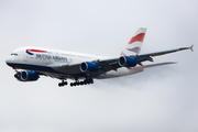 British Airways Airbus A380-841 (G-XLEB) at  Dallas/Ft. Worth - International, United States