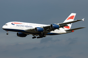 British Airways Airbus A380-841 (G-XLEB) at  Dallas/Ft. Worth - International, United States