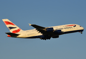 British Airways Airbus A380-841 (G-XLEB) at  Dallas/Ft. Worth - International, United States