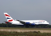 British Airways Airbus A380-841 (G-XLEB) at  Johannesburg - O.R.Tambo International, South Africa