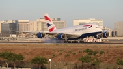 British Airways Airbus A380-841 (G-XLEB) at  Los Angeles - International, United States