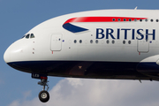 British Airways Airbus A380-841 (G-XLEB) at  London - Heathrow, United Kingdom