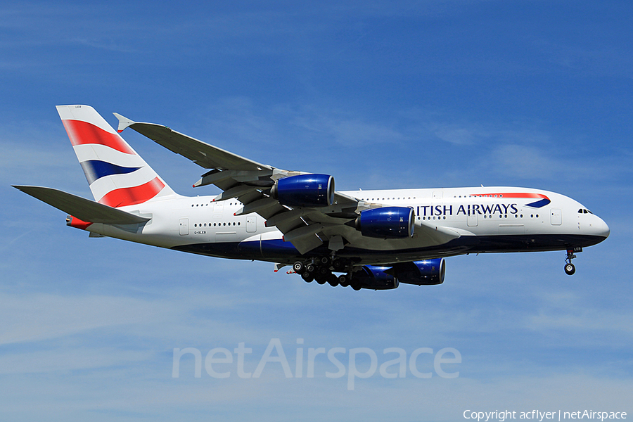 British Airways Airbus A380-841 (G-XLEB) | Photo 176808