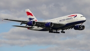 British Airways Airbus A380-841 (G-XLEB) at  London - Heathrow, United Kingdom