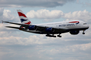 British Airways Airbus A380-841 (G-XLEB) at  London - Heathrow, United Kingdom