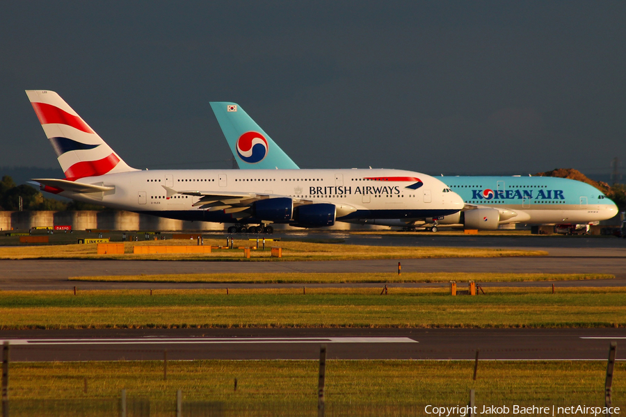 British Airways Airbus A380-841 (G-XLEB) | Photo 187378