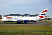 British Airways Airbus A380-841 (G-XLEB) at  London - Heathrow, United Kingdom