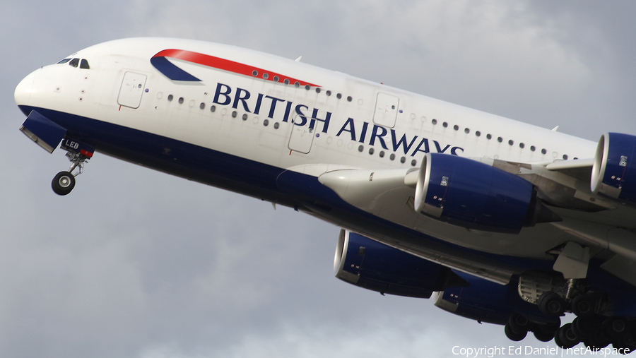 British Airways Airbus A380-841 (G-XLEB) | Photo 265494