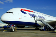 British Airways Airbus A380-841 (G-XLEB) at  London - Heathrow, United Kingdom