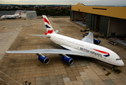 British Airways Airbus A380-841 (G-XLEB) at  London - Heathrow, United Kingdom