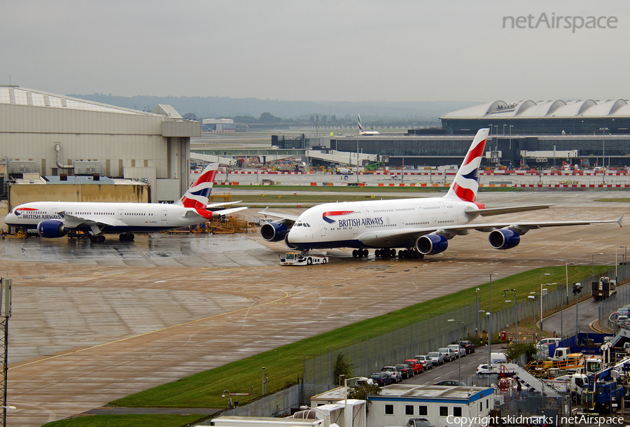 British Airways Airbus A380-841 (G-XLEB) | Photo 32393