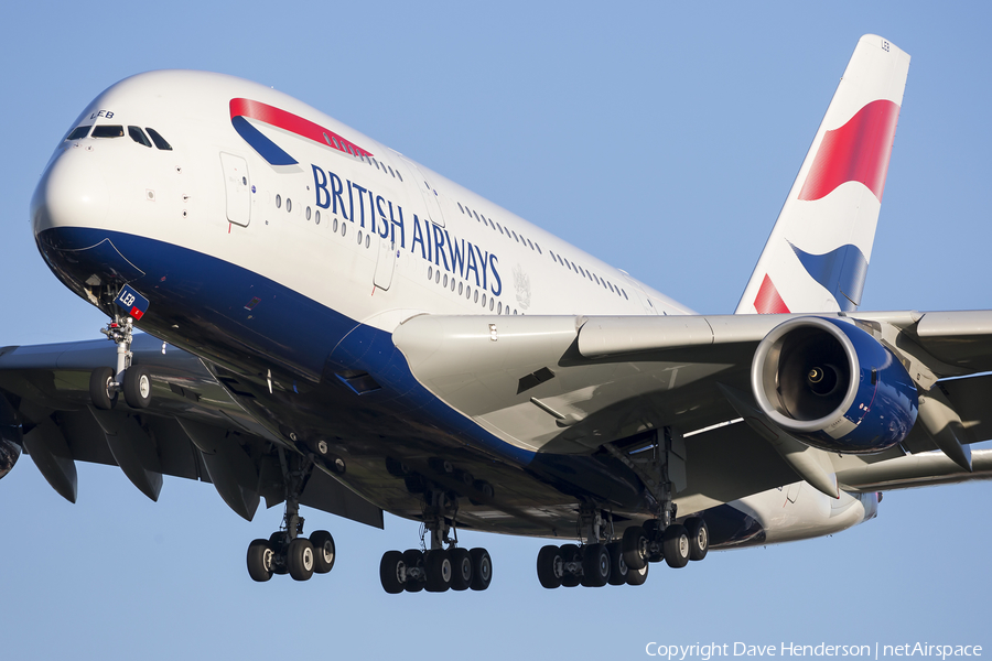 British Airways Airbus A380-841 (G-XLEB) | Photo 369208