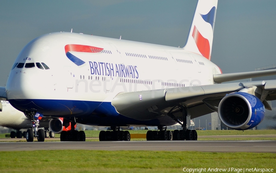 British Airways Airbus A380-841 (G-XLEB) | Photo 43626