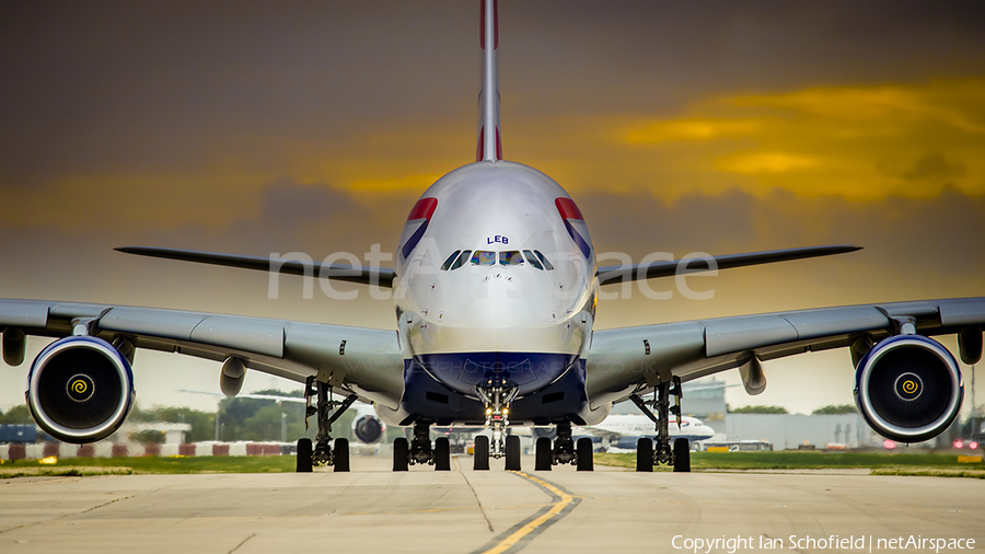 British Airways Airbus A380-841 (G-XLEB) | Photo 55386