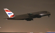 British Airways Airbus A380-841 (G-XLEB) at  Miami - International, United States