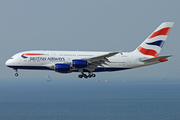 British Airways Airbus A380-841 (G-XLEC) at  Hong Kong - Chek Lap Kok International, Hong Kong