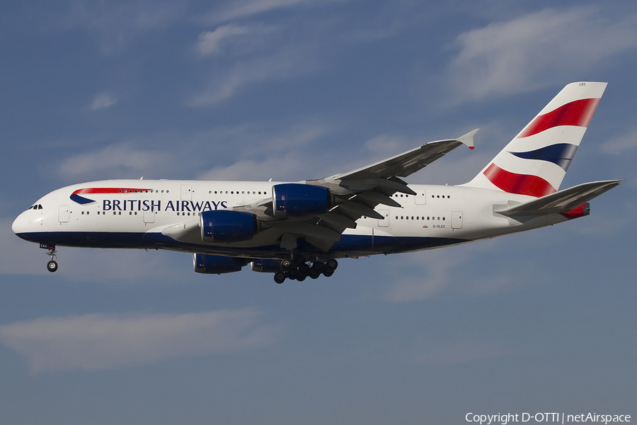 British Airways Airbus A380-841 (G-XLEC) | Photo 458366