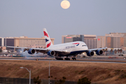 British Airways Airbus A380-841 (G-XLEC) at  Los Angeles - International, United States