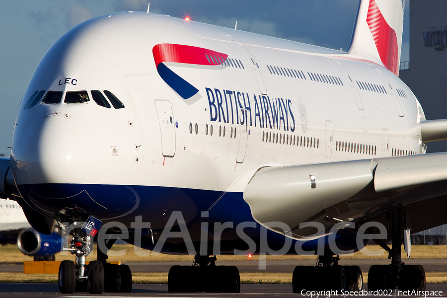 British Airways Airbus A380-841 (G-XLEC) | Photo 109113