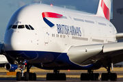 British Airways Airbus A380-841 (G-XLEC) at  London - Heathrow, United Kingdom