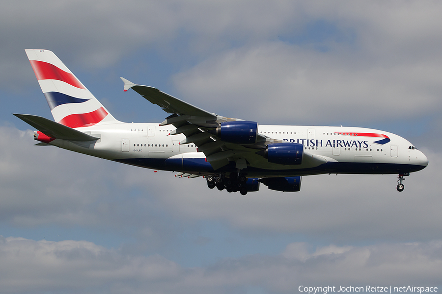 British Airways Airbus A380-841 (G-XLEC) | Photo 109386