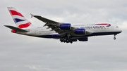 British Airways Airbus A380-841 (G-XLEC) at  London - Heathrow, United Kingdom