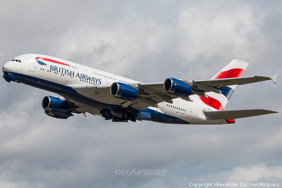 British Airways Airbus A380-841 (G-XLEC) | Photo 344373