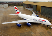 British Airways Airbus A380-841 (G-XLEC) at  London - Heathrow, United Kingdom