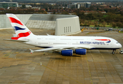 British Airways Airbus A380-841 (G-XLEC) at  London - Heathrow, United Kingdom