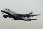 British Airways Airbus A380-841 (G-XLEC) at  Miami - International, United States