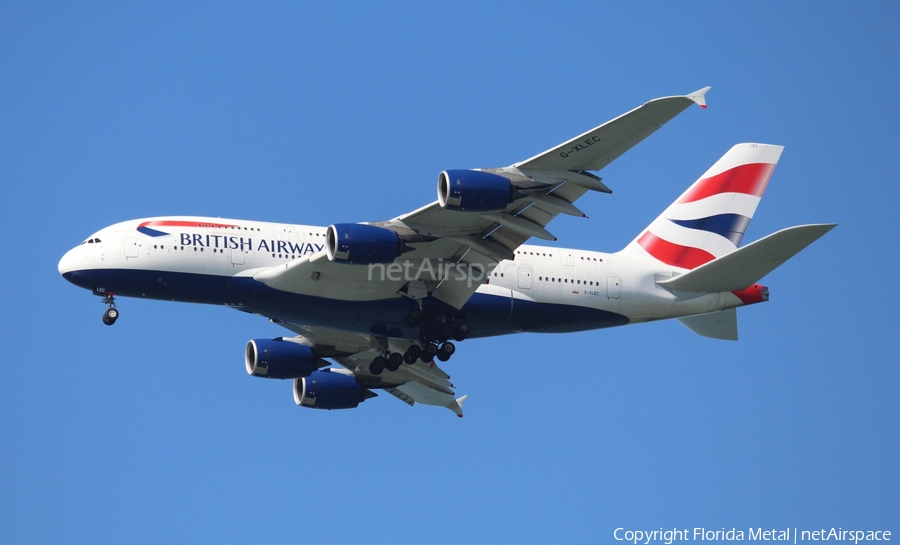 British Airways Airbus A380-841 (G-XLEC) | Photo 316817